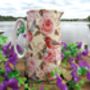 Large China Jug In Rose Birds Design, thumbnail 6 of 9