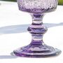 Set Of Four Heather Blooms Wine Goblets, thumbnail 5 of 7