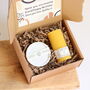 Scandinavian Style Candle Gift Set With Message, thumbnail 7 of 8