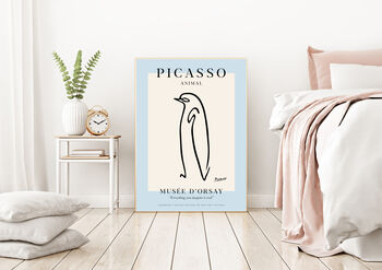 Picasso Penguin Art Print, 3 of 4