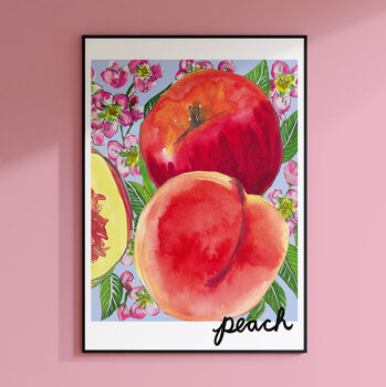 Peach Kitchen Print, 6 of 10