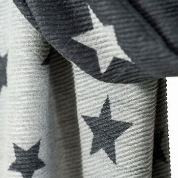 Reversible Ribbed Star Scarf, 4 of 5
