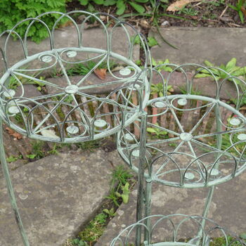 Metal Three Tier Pot Stand, 7 of 10