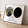 Personalised Star Map Memorial Print, thumbnail 2 of 6