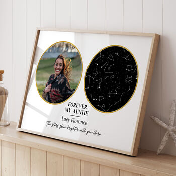 Personalised Star Map Memorial Print, 2 of 6