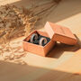 Silver C Shaped Hoop Earrings Gift For Her, thumbnail 7 of 10