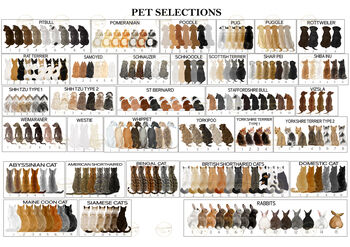 Personalised Pet Lover Home Print, 7 of 9