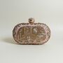 Elephant Oval Pink Clutch, thumbnail 3 of 12