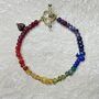 'Everything' Rainbow Precious Stone Bracelet, thumbnail 3 of 6