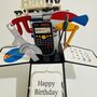 Personalised Maths Themed 3D Greeting/Gift Card, thumbnail 1 of 8