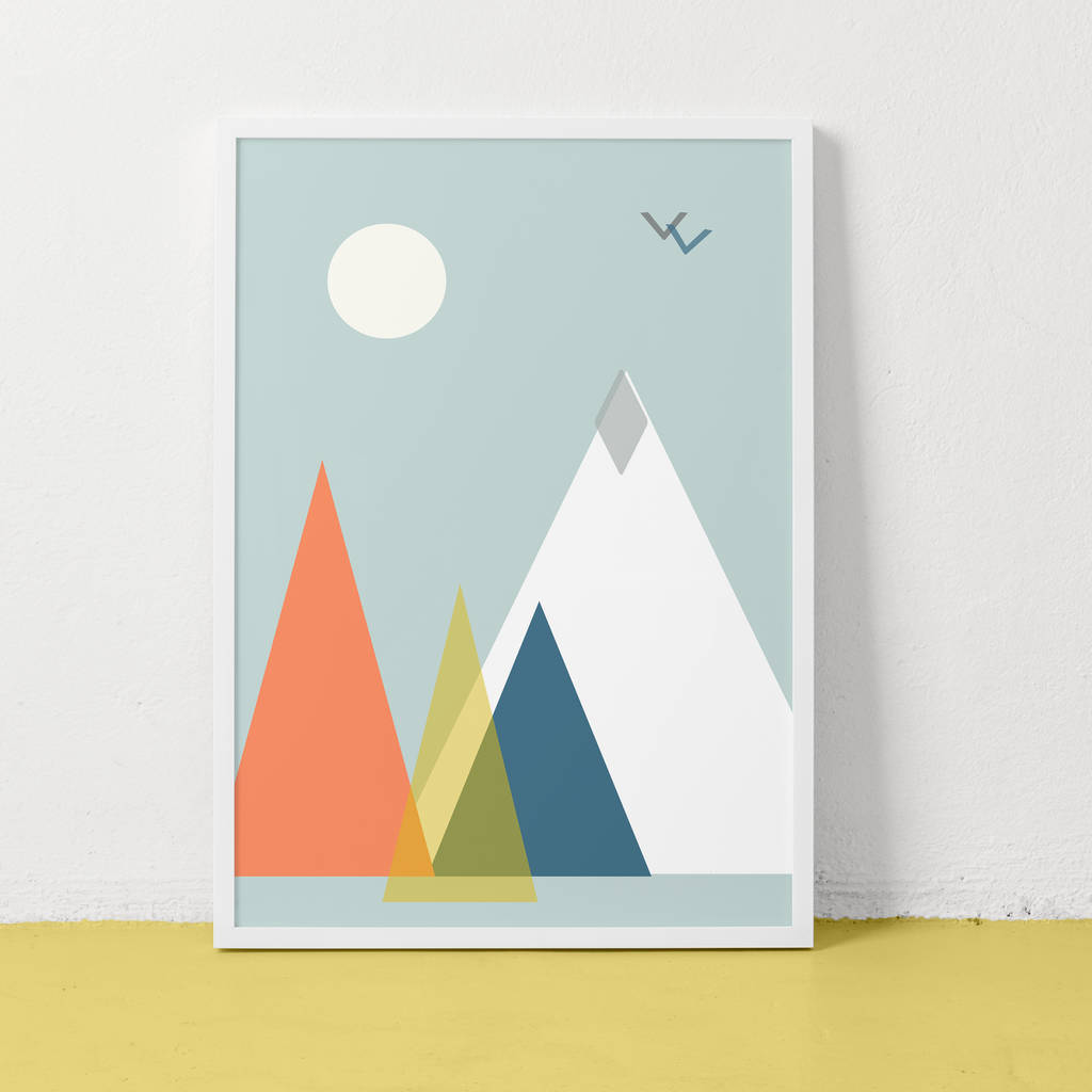 Mountain Print, 1 of 4