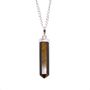 Gemstone Classic Point Pendant Tiger Eye, thumbnail 2 of 8