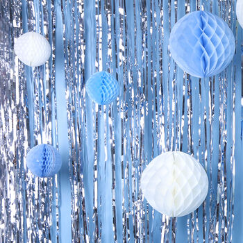 Blue Honeycomb Party Decorations, 3 of 4