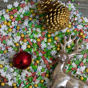 All I Want For Christmas Sprinkles Mix 100g, 2 of 4