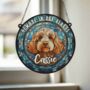 Cockapoo Golden Memorial Suncatcher, thumbnail 4 of 6