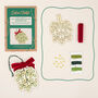 Make Your Own Stitched Mistletoe Decoration, thumbnail 3 of 7