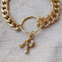 Personalised Initial Chunky Chain Bracelet, thumbnail 4 of 6