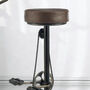Industrial Pedal Bar Stool Seat, thumbnail 3 of 4