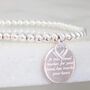 Sterling Silver True Friend Engraved Bracelet, thumbnail 6 of 12