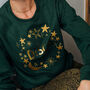 Personalised Star Christmas Embroidered Printed Sweater, thumbnail 2 of 5
