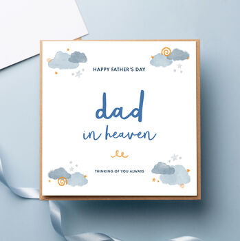 Daddy In Heaven Father's Day / Birthday Card, 2 of 8