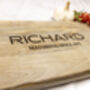 Personalised Mango Wood Serving Board For Birthdays, thumbnail 2 of 4
