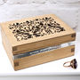 Personalised Wooden Filigree Trinket Box, thumbnail 2 of 7