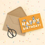 Happy Birthday Lemur Card, thumbnail 1 of 2