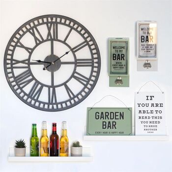 Green Garden Bar Bottle Opener Plaque, 3 of 4