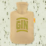 Gin Hot Water Bottle Cover, thumbnail 5 of 7