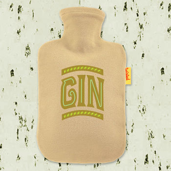Gin Hot Water Bottle Cover, 5 of 7