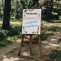 Wedding Welcome Retro Floral Board Digital Or Physical, thumbnail 2 of 2
