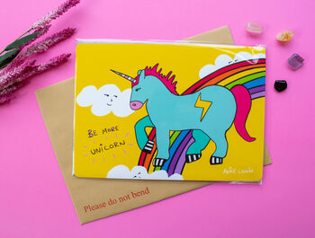 Be More Unicorn Art Print, 6 of 6