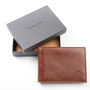 Personalised Leather Trifold Wallet. 'The Gallucio', thumbnail 2 of 12