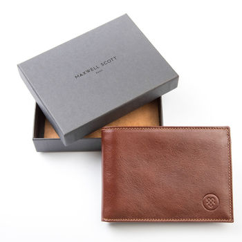 Personalised Leather Trifold Wallet. 'The Gallucio', 2 of 12