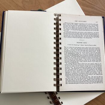 'The Newcomes' Upcycled Notebook, 2 of 5