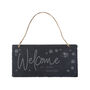 The Beekeeper 'Welcome To Our Garden' Slate Sign, thumbnail 2 of 2