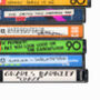 Favourite Music Gift: Retro Handwritten Cassettes, Mixtape Print, thumbnail 3 of 8