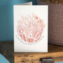 Coral Reef 'Sometimes In The Waves Of Change' Card, thumbnail 1 of 2