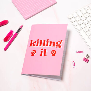 'Killing It' A5 Notebook, 2 of 5