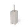 Solid Oak Oyster White Contemporary Toilet Brush, thumbnail 2 of 3