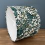 Ennerdale Teal Floral Drum Lampshades, thumbnail 6 of 9