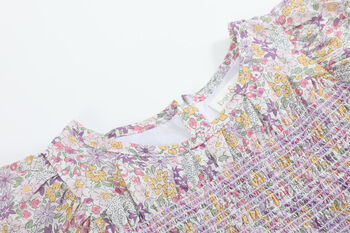 Aurelia Lavender Smock Dress, 2 of 12