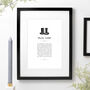 Style Lover Gift Print For Him, thumbnail 1 of 7