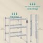 Heated Clothes Airer Electric Dryer Rack Foldable, thumbnail 2 of 7