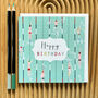 Swimming Happy Birthday Card, thumbnail 5 of 5