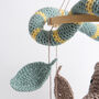 Lion And Snake Baby Mobile Easy Crochet Kit, thumbnail 3 of 8