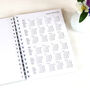 Personalised 2022 Diary With Single Initial Monogram, thumbnail 6 of 10