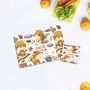 Kid's Woodland Animals Placemat Dining Table Set, thumbnail 1 of 4