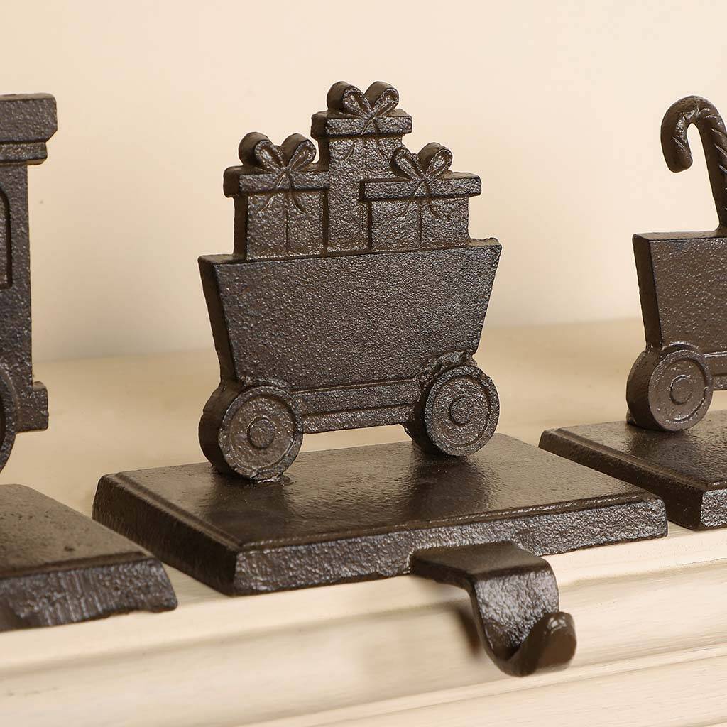 train stocking holder set